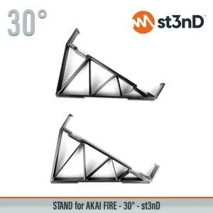 st3nD 3D printed stand for AKAI Fire, 30 degree, alternate product photo (studio device)