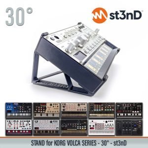 st3nD 3D printed stand for KORG Volca Series, 30 degree (synth)