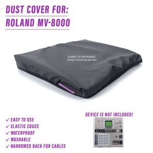 st3nD dust cover for Roland MV-8000 (synth)