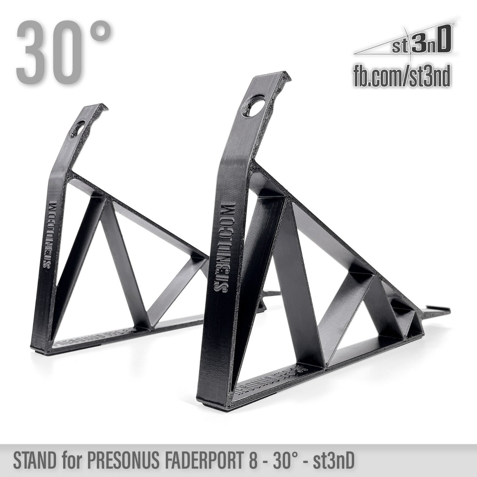 STAND + DUST COVER for PRESONUS FADERPORT 8 - 30° | BUNDLE OFFER