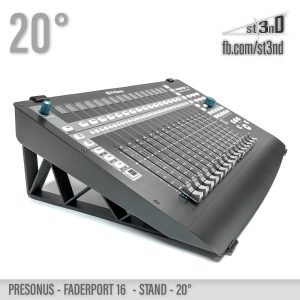 st3nD 3D printed stand for Presonus Faderport 16, 20 degree (mixer)