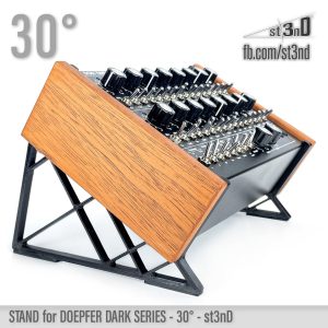 st3nD 3D printed stand for Doepfer Dark Energy / Dark Time, 30 degree (standalone synth)