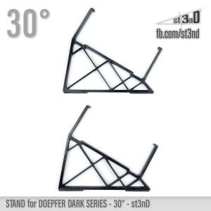 st3nD 3D printed stand for Doepfer Dark Energy / Dark Time, 30 degree, alternate product photo (standalone synth)