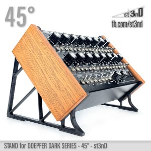 st3nD 3D printed stand for Doepfer Dark Energy / Dark Time, 45 degree (sequencer)