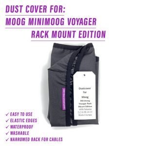 st3nD dust cover for Moog Minimoog Voyager Rack Mount Edition, alternate product photo (synth)