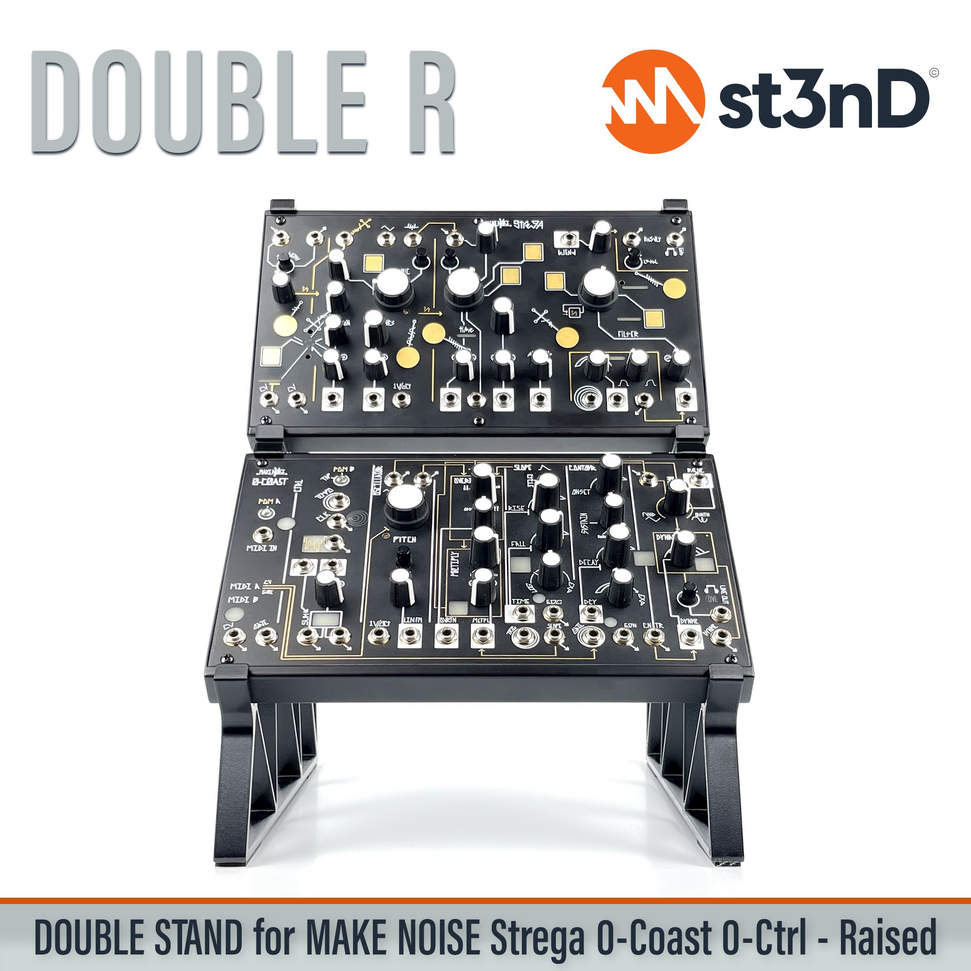 0coast makenoise portable st3nD stable stand strega strong sturdy tilted make noise easel make noise semi modular Make Noise 0-COAST Make Noise 0-CTRL Make Noise STREGA