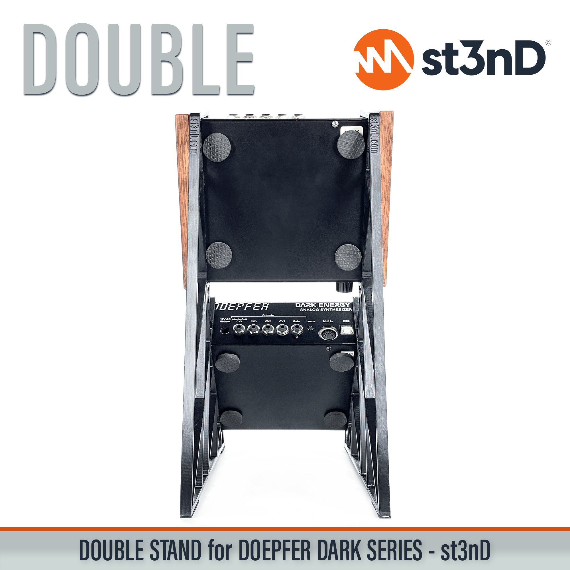 desktop stand, st3nD, doepfer dark energy, doepfer dark time, doepfer dark series