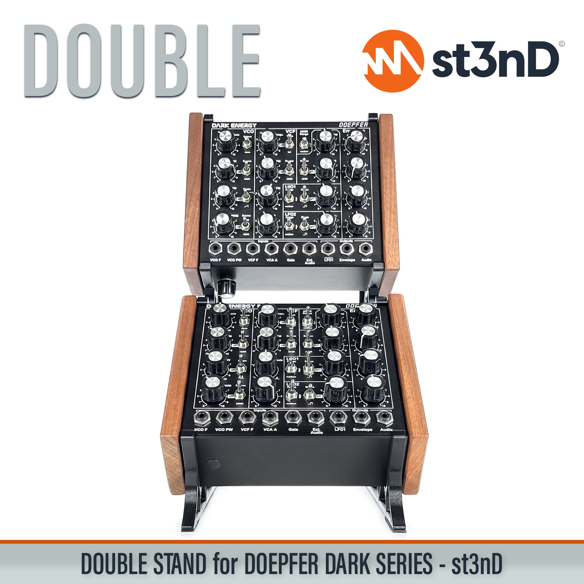 desktop stand, st3nD, doepfer dark energy, doepfer dark time, doepfer dark series