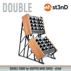 st3nD double 3D printed stand for Doepfer Dark Energy / Dark Time (synth)