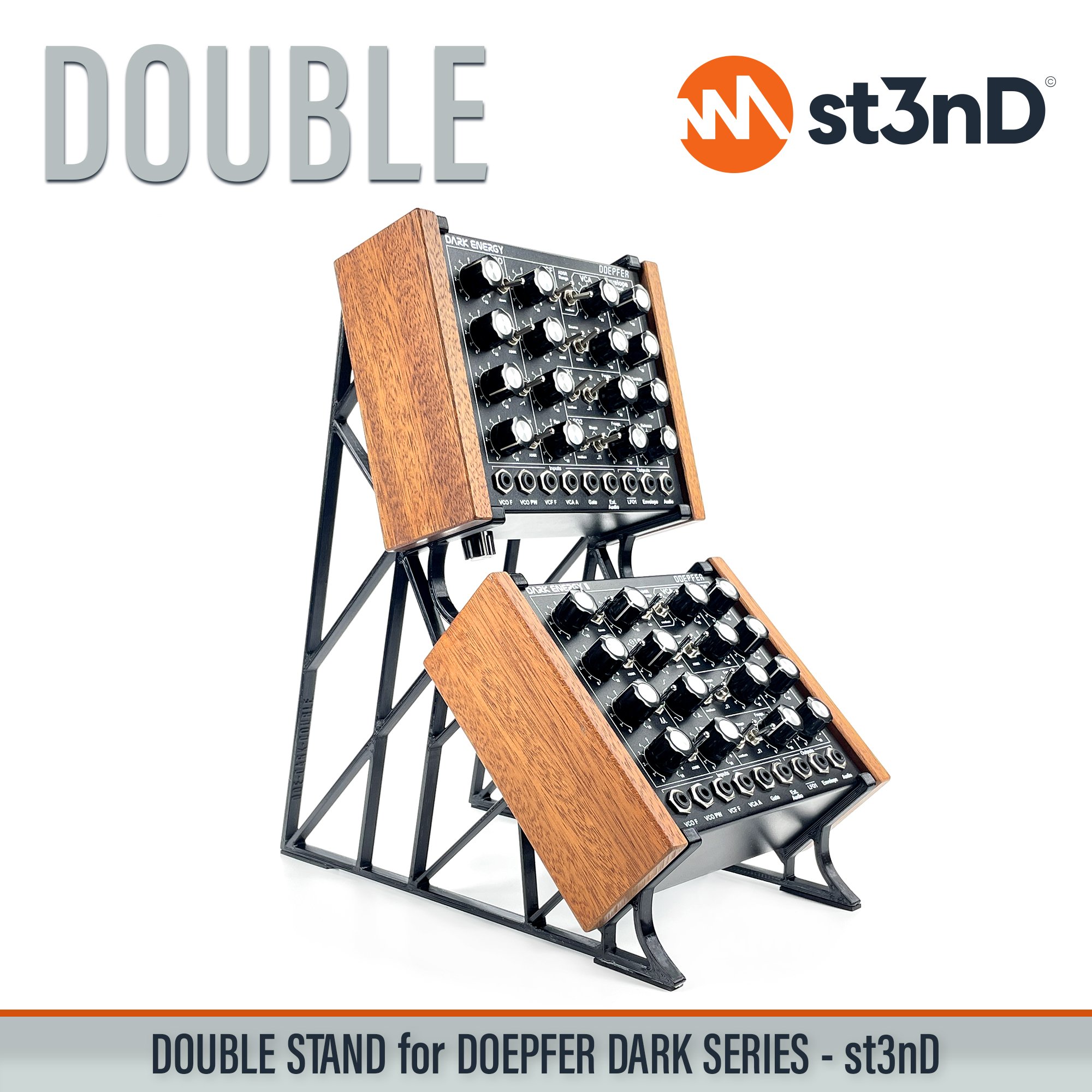 desktop stand, st3nD, doepfer dark energy, doepfer dark time, doepfer dark series
