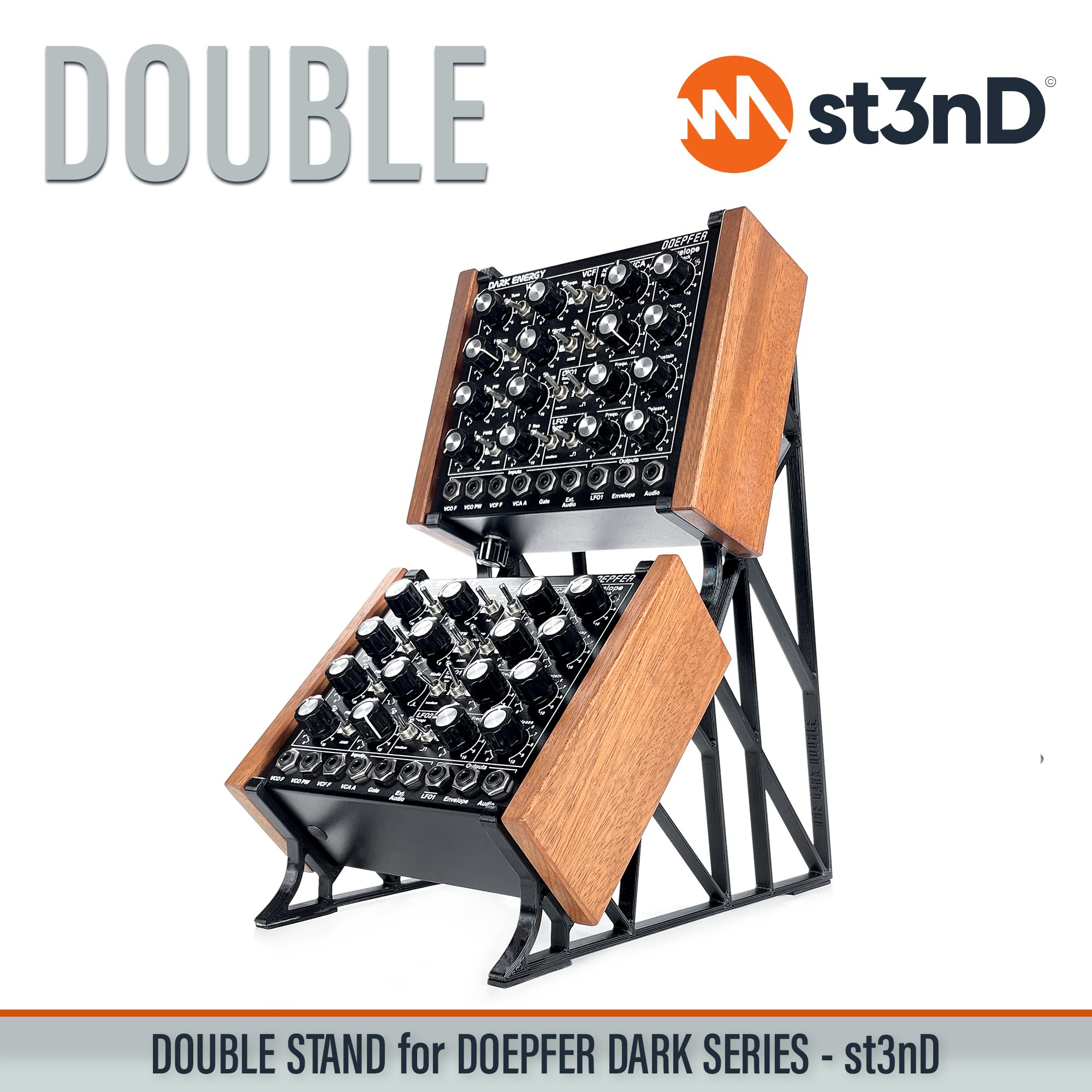 desktop stand, st3nD, doepfer dark energy, doepfer dark time, doepfer dark series