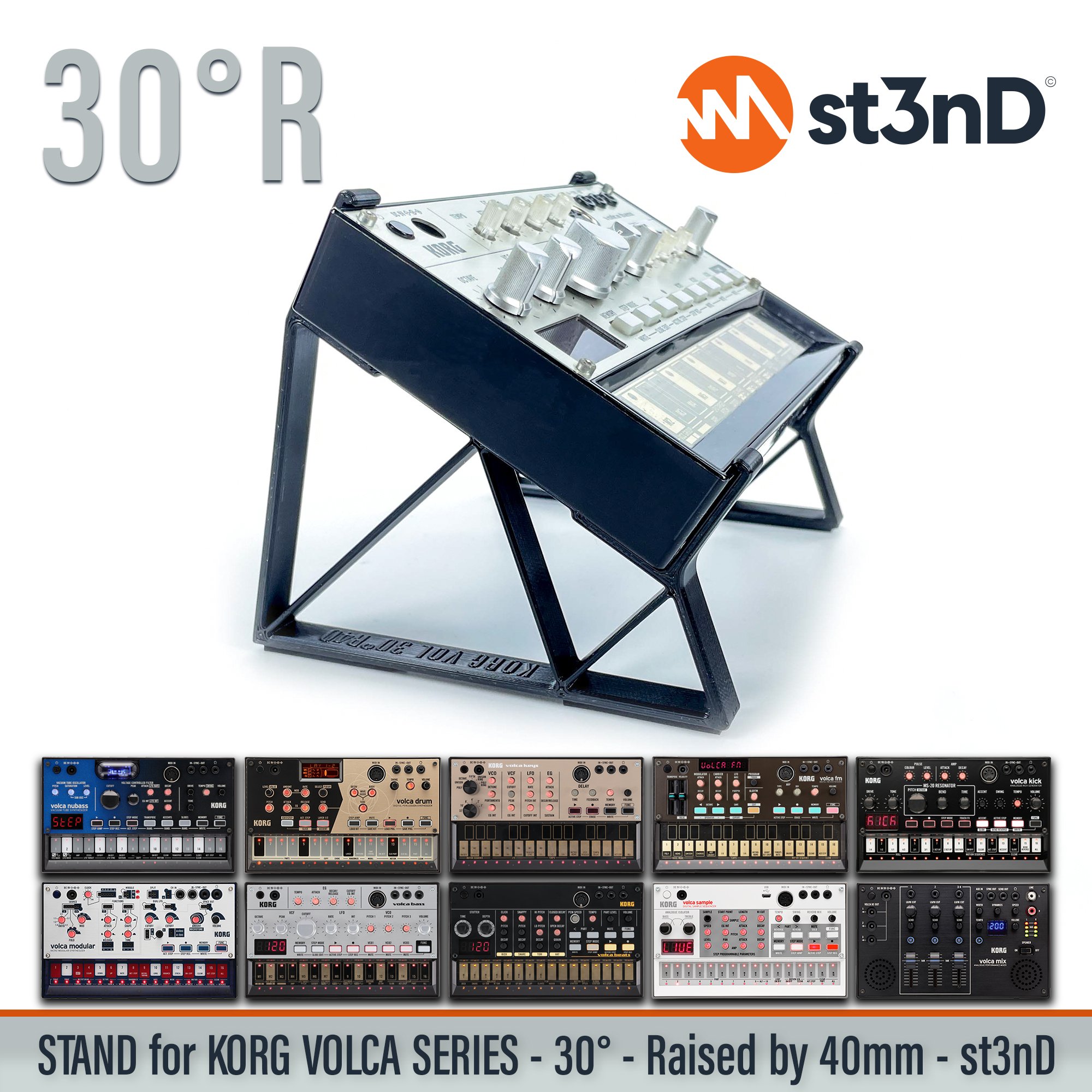 korg volca stand, st3nd, stand