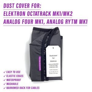 st3nD dust cover for Elektron Octatrack (Mk1/Mk2) / Analog Four (Mk1) / Analog Rytm (Mk1), alternate product photo