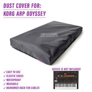 st3nD dust cover for Korg ARP Odyssey (synth)