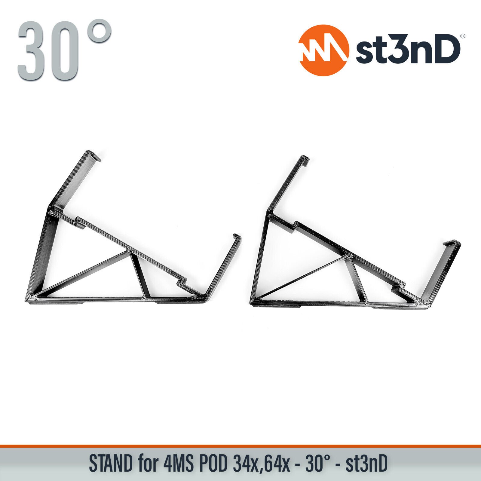 STAND for 4MS POD 34X / 64X - 30°