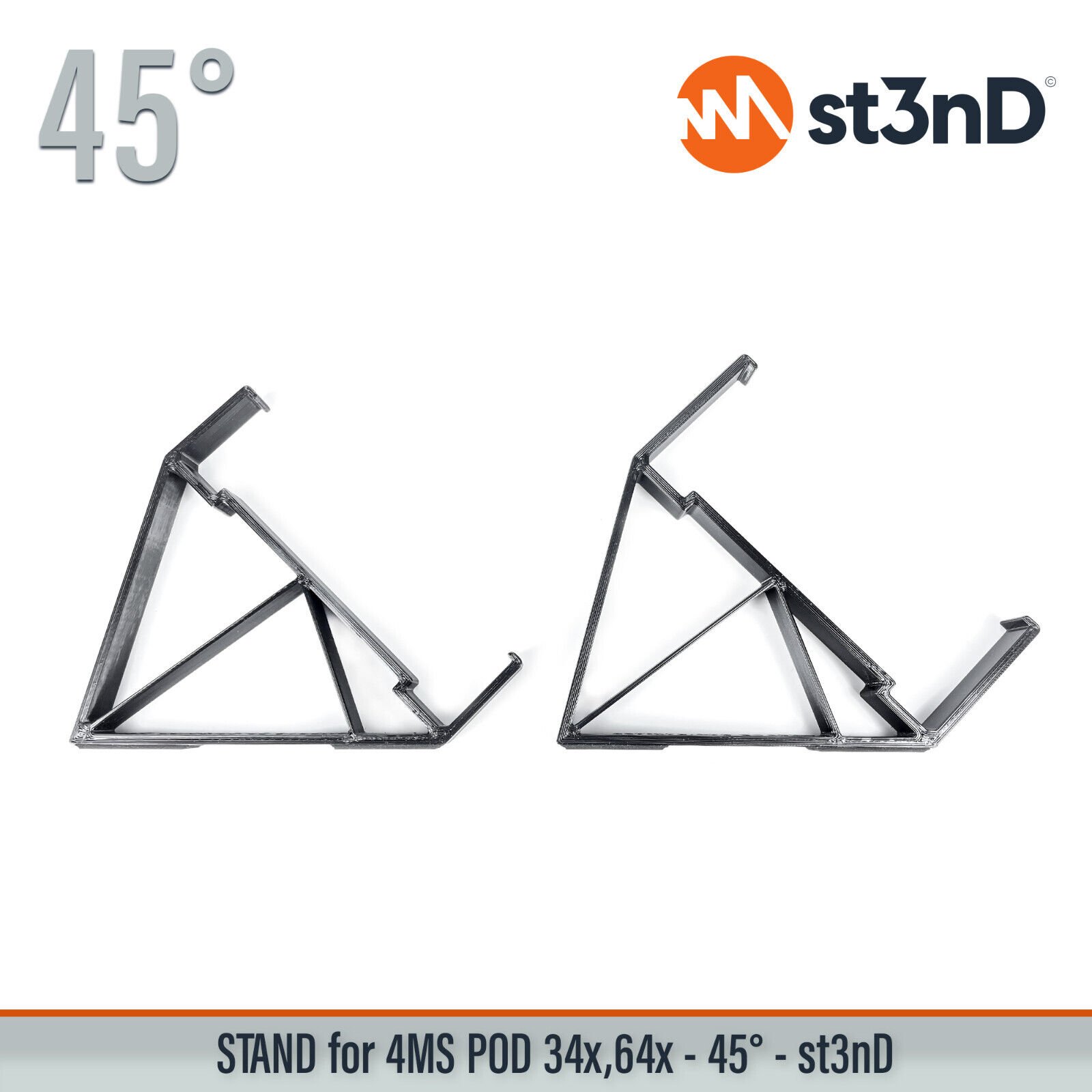 STAND for 4MS POD 34X / 64X - 45°