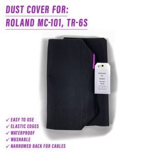 st3nD dust cover for Roland MC-101 / TR-6S / VT-4, alternate product photo (waterproof)