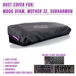 st3nD dust cover for Moog Dfam / Mother-32 / Subharmonicon / Spectravox / Labyrinth (synth)