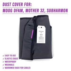 st3nD dust cover for Moog Dfam / Mother-32 / Subharmonicon / Spectravox / Labyrinth, alternate product photo (synth)