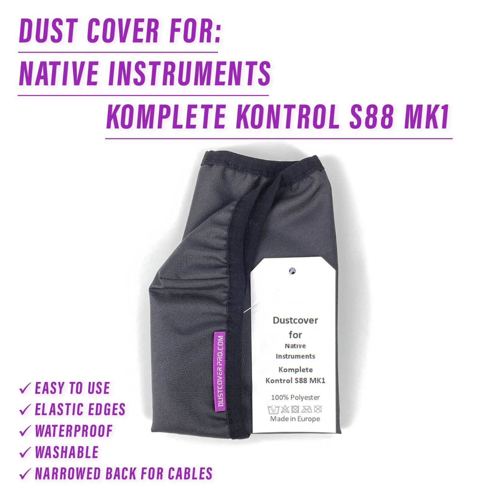 DUST COVER for Native Instruments Komplete Kontrol S88 Mk1