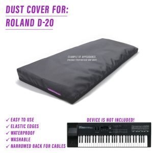 st3nD dust cover for Roland D-20 (synth)