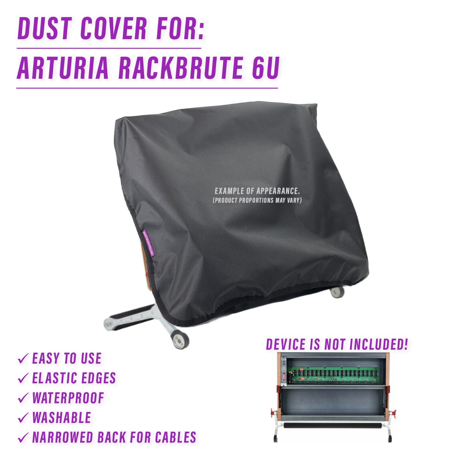 DUST COVER for Arturia RackBrute 6U