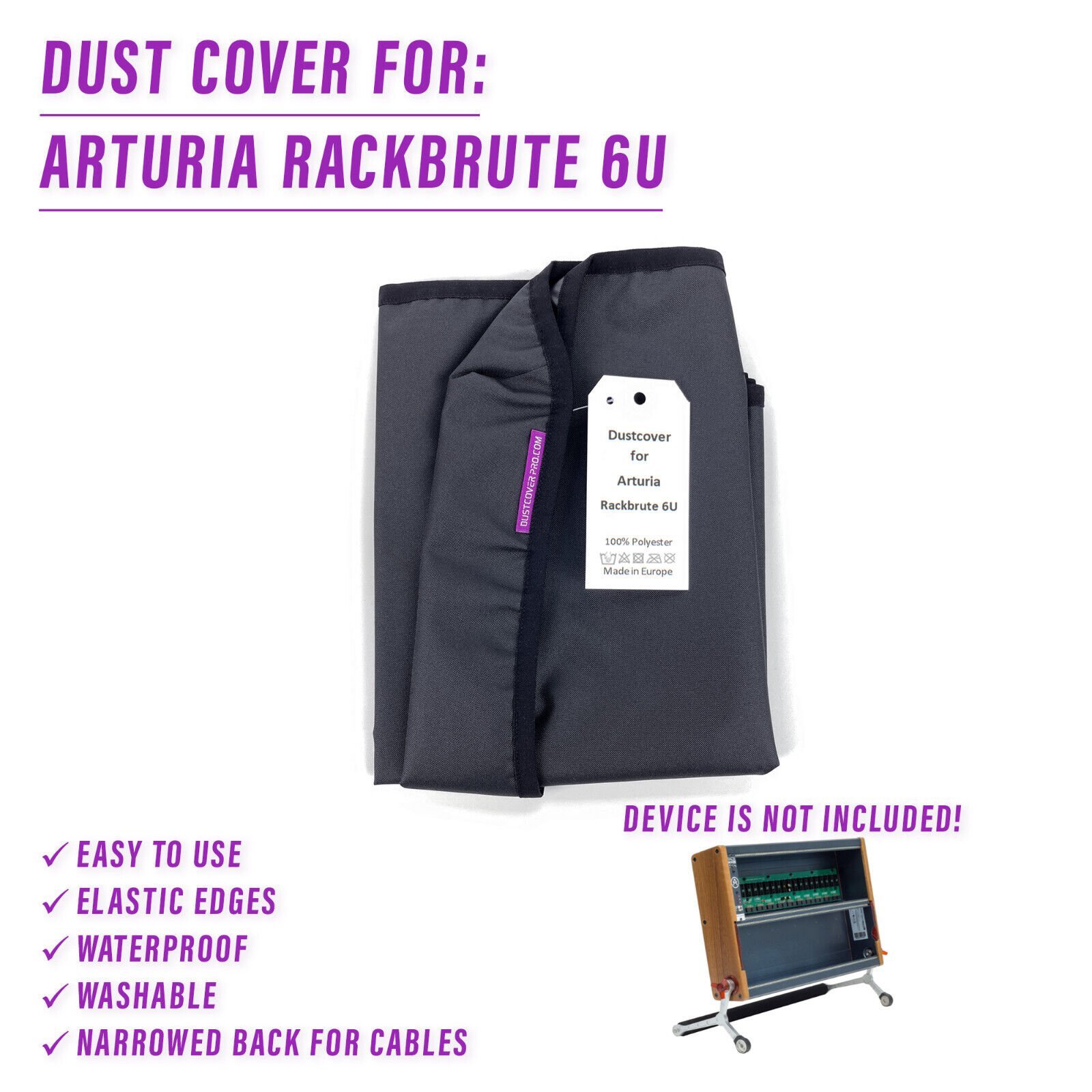 DUST COVER for Arturia RackBrute 6U