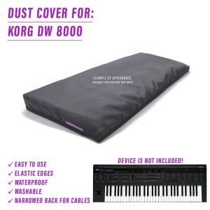 st3nD dust cover for Korg DW 8000 (synth)