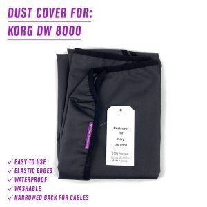 st3nD dust cover for Korg DW 8000, alternate product photo (synth)