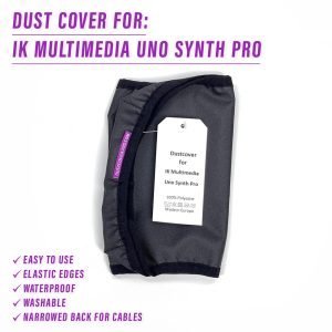 st3nD dust cover for IK Multimedia Uno Synth Pro, alternate product photo (waterproof)
