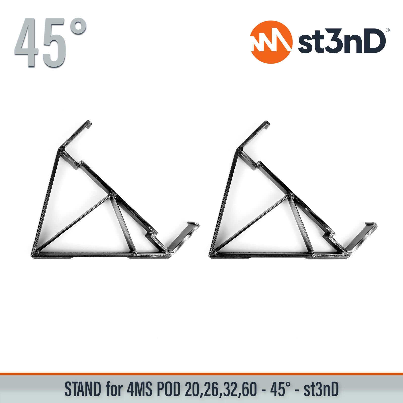 STAND for 4MS POD 20 / 26 / 32 / 60 - 45°
