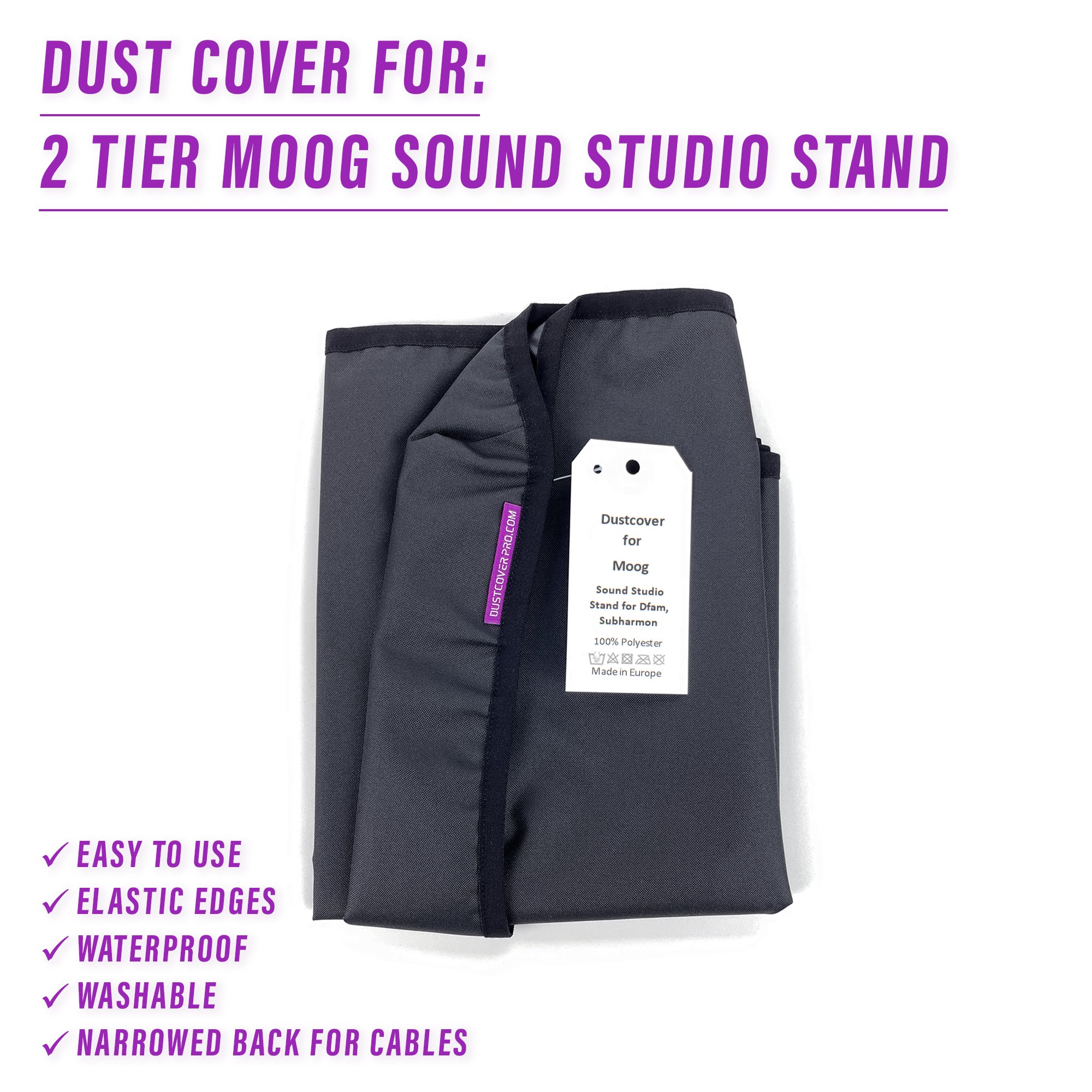 dust cover dustcover dustcoverpro elastic MOOG Sound Studio MOOG Subharmonicon Mother 32 Moog Dfam synth synth protection water resistant waterproof spectravox Moog Labyrinth