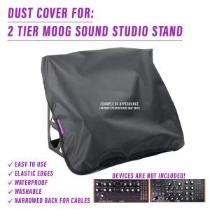 st3nD dust cover for 2 Tier Moog Sound Studio Stand (synth)