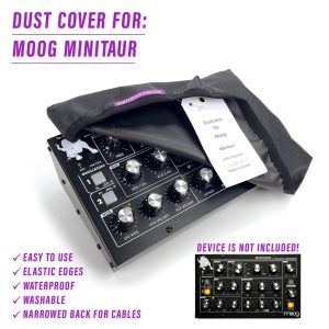 st3nD dust cover for Moog Minitaur (synth)