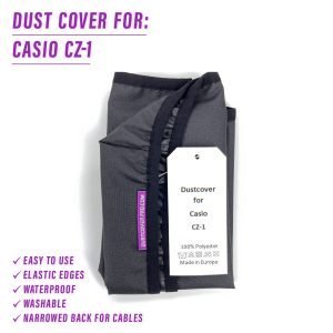 st3nD dust cover for Casio CZ-1, alternate product photo (synth)