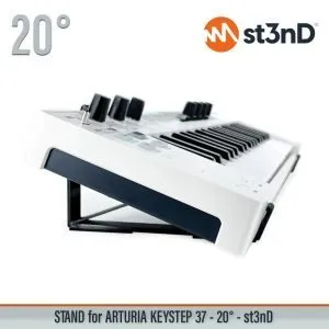 st3nD 3D printed stand for Arturia Keystep 37, 20 degree (sequencer)