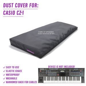 st3nD dust cover for Casio CZ-1 (synth)
