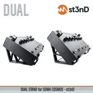 st3nD dual 3D printed stand for Soma Cosmos, 30 degree and 45 degree (looper)