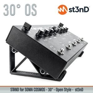 st3nD 3D printed stand for Soma Cosmos, 30 degree, open style (Delay pedal)
