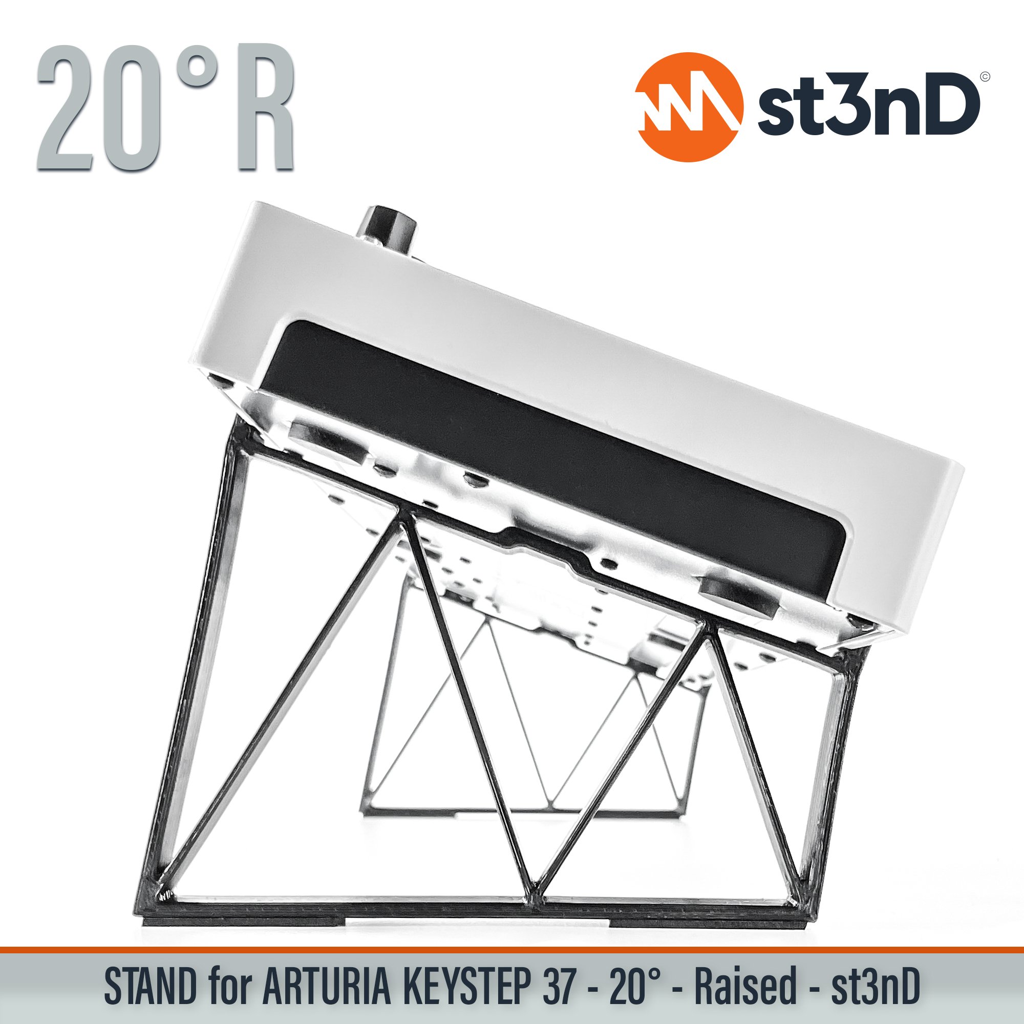 arturia arturia keystep 37 controller daw keystep 37 portable sequencer st3nD stable stand strong sturdy tilted