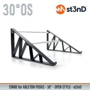 st3nD 3D printed stand for Ableton Push 2, 30 degree, open style, alternate product photo (controller)