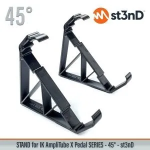st3nD 3D printed stand for IK Multimedia, AmpliTube X-Gear Pedal Series, 45 degree, alternate product photo