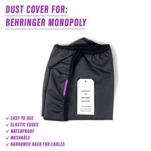 st3nD dust cover for Behringer Monopoly, alternate product photo (synth)