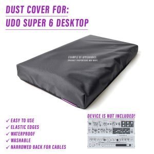 st3nD dust cover for UDO Super 6 Desktop (synth)