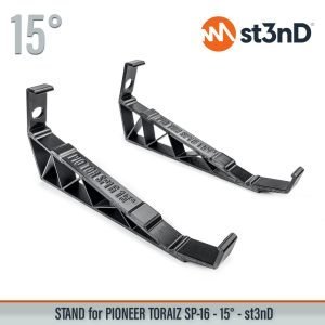 st3nD 3D printed stand for Pioneer Toraiz SP-16, 15 degree, alternate product photo (sampler)