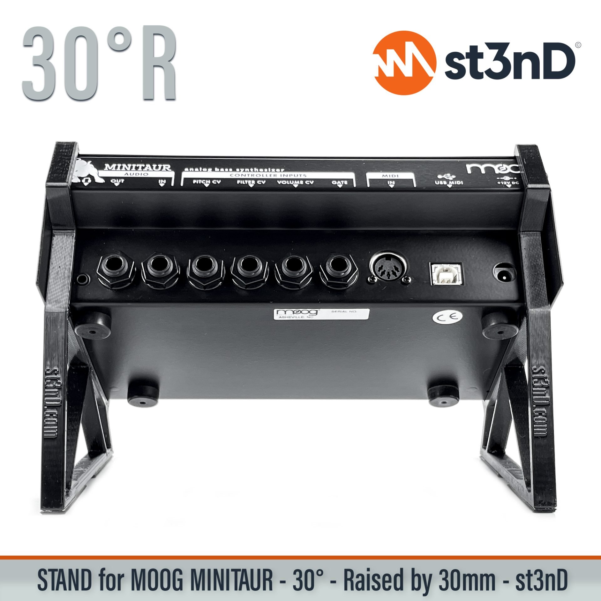 bass bass synth desktop synth Minitaur MOOG MOOG Minitaur portable st3nD stable stand strong sturdy tilted