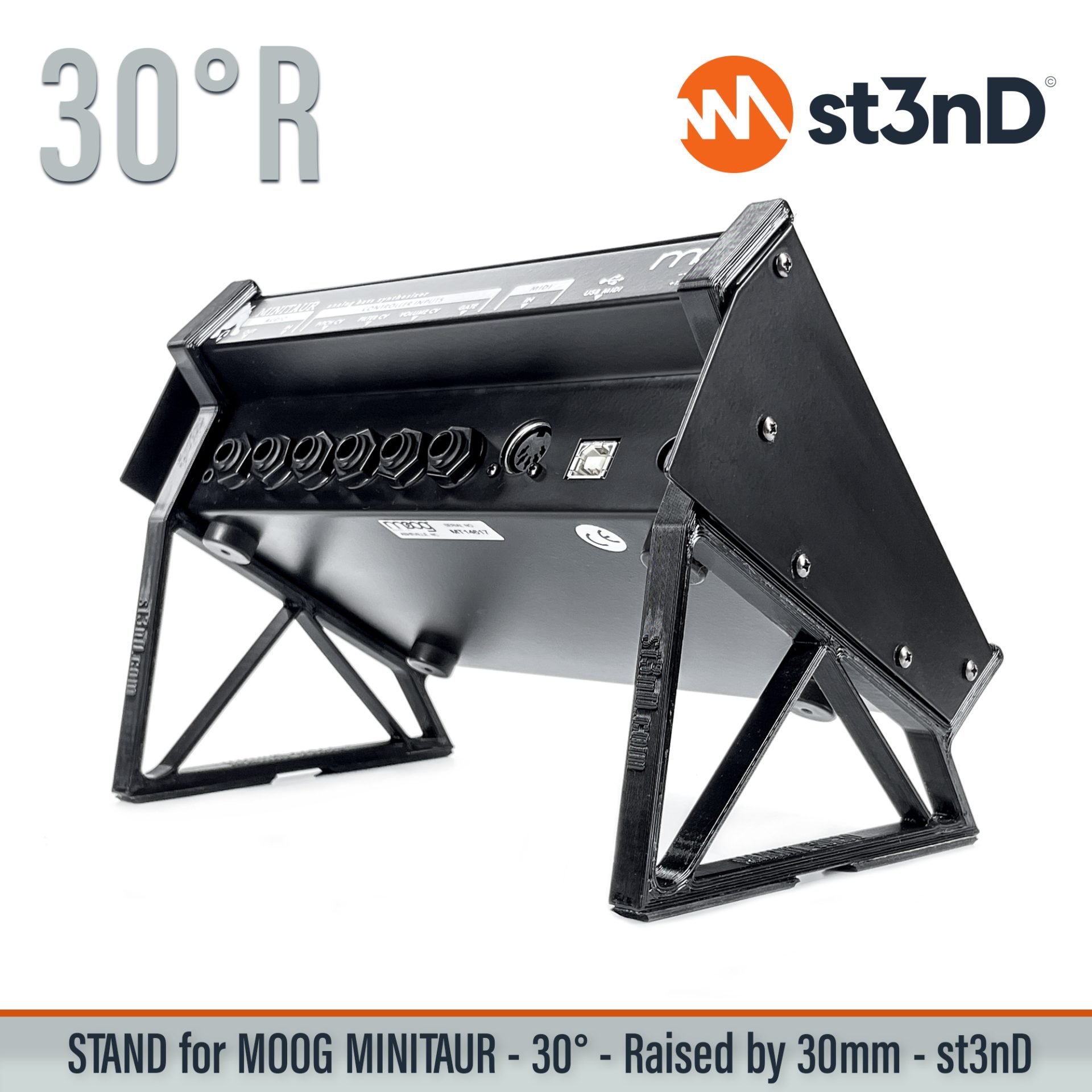 bass bass synth desktop synth Minitaur MOOG MOOG Minitaur portable st3nD stable stand strong sturdy tilted
