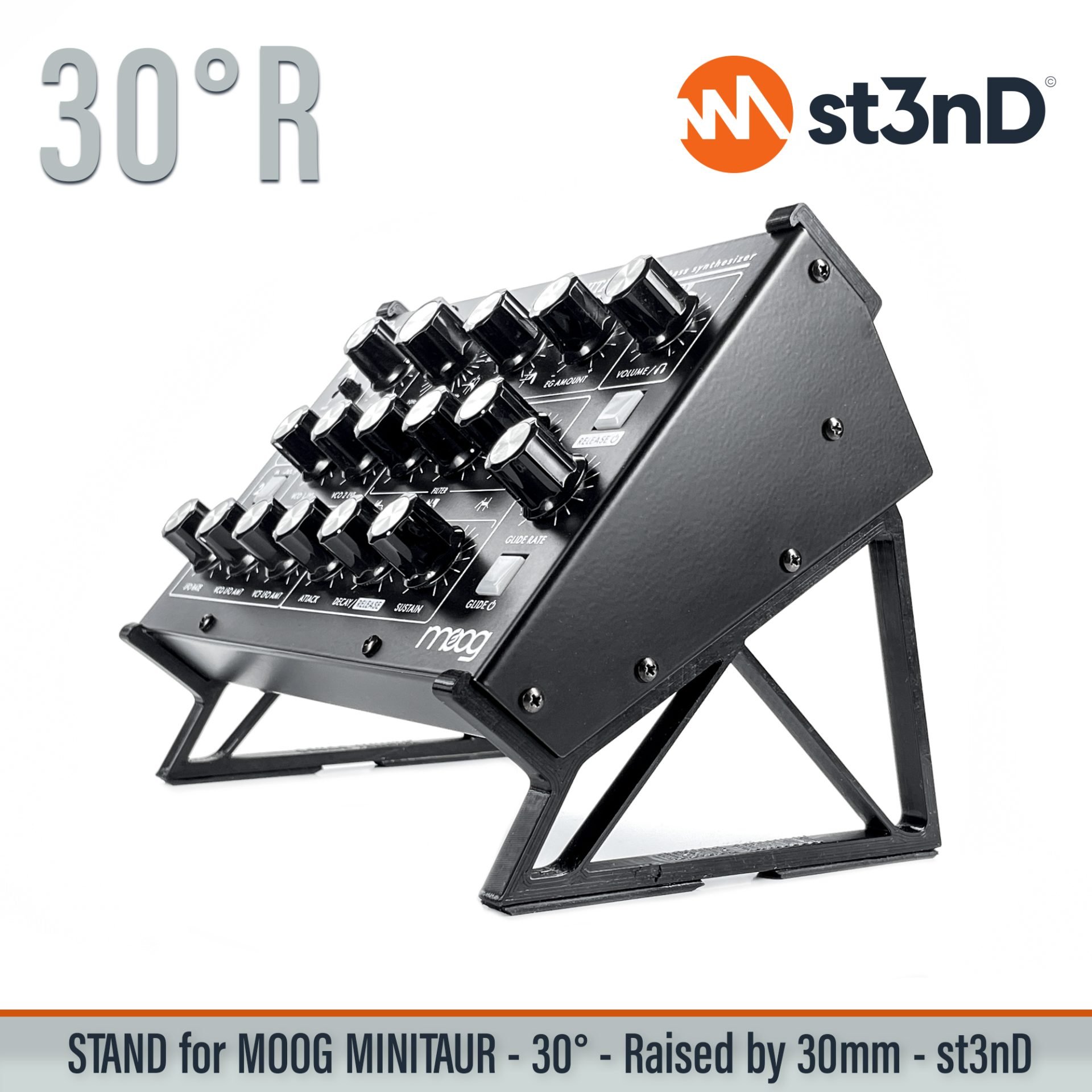 bass bass synth desktop synth Minitaur MOOG MOOG Minitaur portable st3nD stable stand strong sturdy tilted