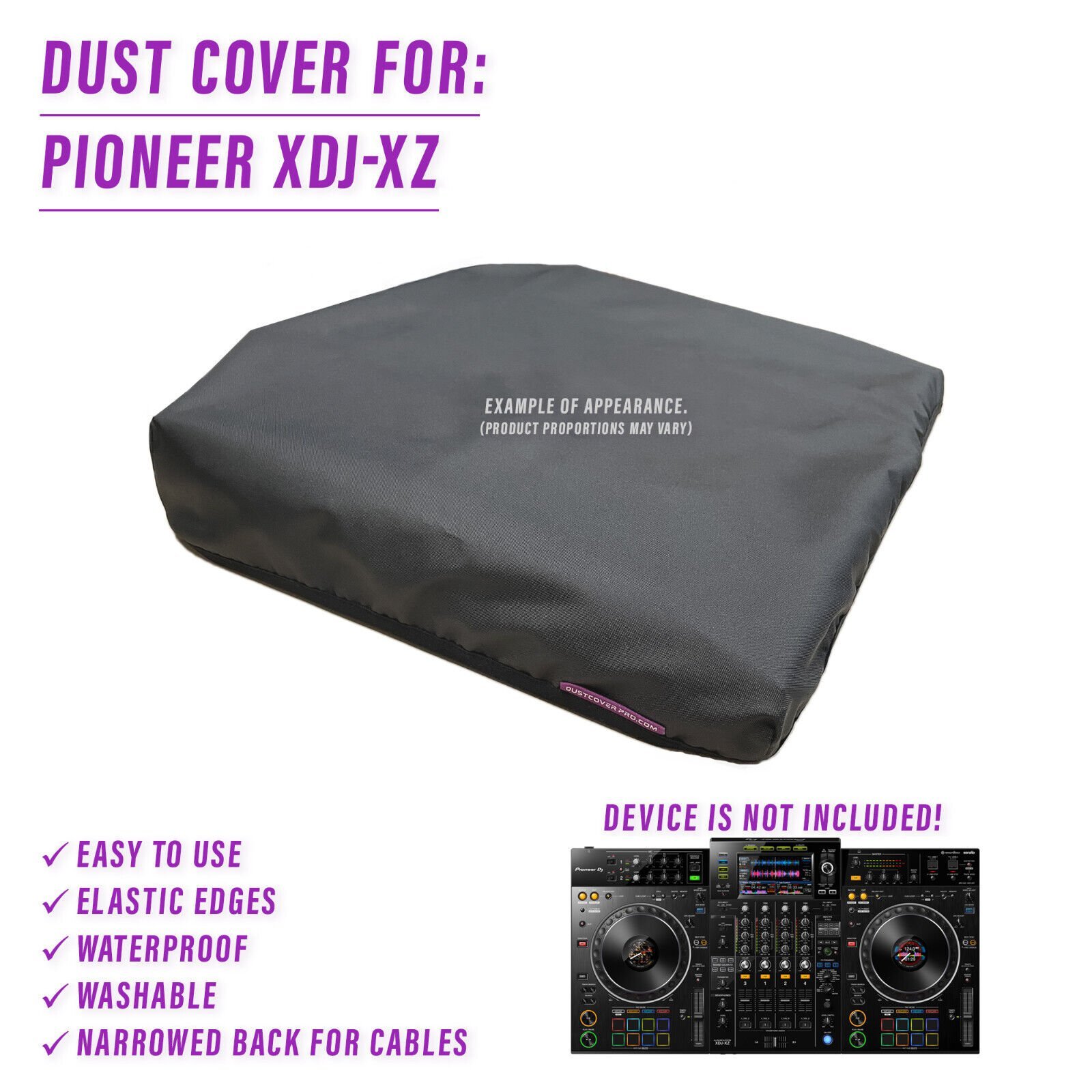 DUST COVER for Pioneer XDJ-XZ