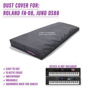 st3nD dust cover for Roland FA-08 / Juno DS88, alternate product photo (synth)